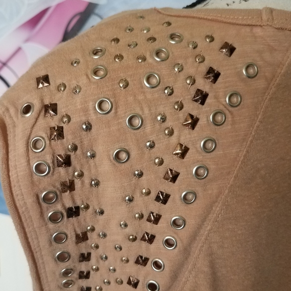 We The Free Studded Oversized Top - Picture 4 of 6